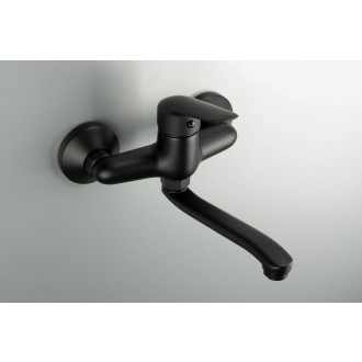 Deante BORO NERO nástěnná umyvadlová baterie BMO_N50M