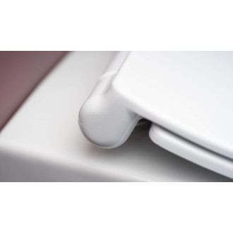 Deante SILIA CDLD6ZPW Závěsné WC rimless včetně sedátka, bílá