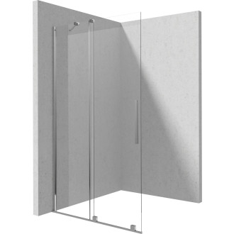 Deante JASMIN Posuvná sprchová stěna walk-in 100x195cm, chrom KTJ_030R