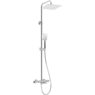 Deante THERM NAC_01HT Sprchový set včetně termostatické vanové baterie, chrom