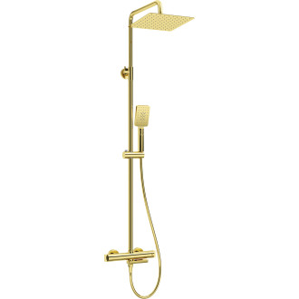 Deante THERM NAC_Z1HT Sprchový set včetně termostatické vanové baterie, zlatá