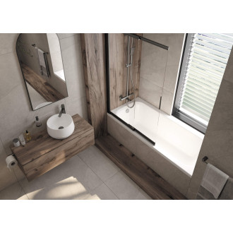 Deante THERM NAC_D1HT Sprchový set včetně termostatické vanové baterie, titan