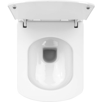 Deante ANEMON CDZD6ZPW Závěsné WC včetně sedátka, bílá