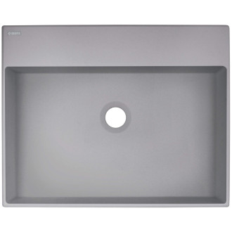 Deante Correo granitové umyvadlo na desku 500x400mm, šedé CQR_SU5S