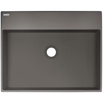 Deante Correo granitové umyvadlo na desku, 500x400mm, šedá CQR_TU5S