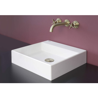 Deante Correo granitové umyvadlo na desku, alabastr 500x400mm CQR_AU5S
