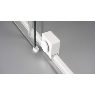 Deante PRIZMA posuvná Walk-In stěna, 120x195 cm, bílá KTJ_A32R