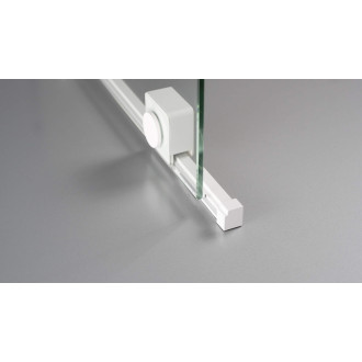 Deante PRIZMA posuvná Walk-In stěna, 100x195 cm, bílá KTJ_A30R