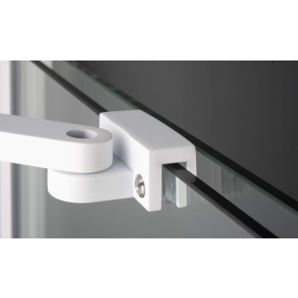 Deante PRIZMA posuvná Walk-In stěna, 100x195 cm, bílá KTJ_A30R