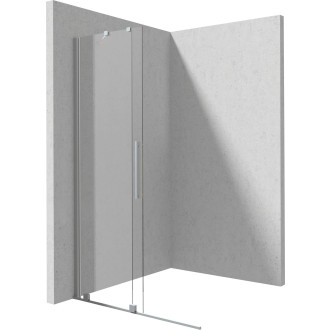 Deante JASMIN posuvné walk-in, broušená nerez 100x195 cm KTJ_F30R
