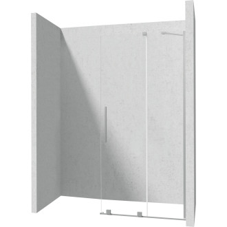 Deante JASMIN posuvné walk-in, broušená nerez 100x195 cm KTJ_F30R
