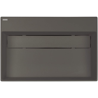 Deante Correo umyvadlo s krytem granitové, antracitový metalický, 600x400 mm CQR_TU6M