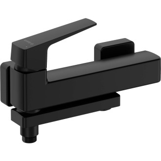 Deante Blur vanová baterie se sklopným výtokem, černá BQL_N12M