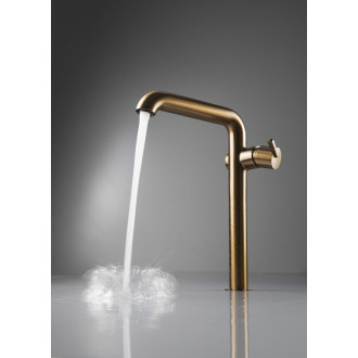 Deante Silia umyvadlová baterie, bez click-clacku, kartáčovaný bronz BQS_C24K