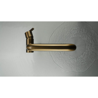 Deante Silia umyvadlová baterie, bez click-clacku, kartáčovaný bronz BQS_C24K