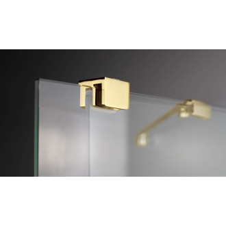 Deante PRIZMA posuvná Walk-In stěna, 140 cm, lesklé zlato KTJ_Z34R