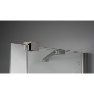 Deante PRIZMA posuvná Walk-In stěna, 140 cm, titan KTJ_D34R