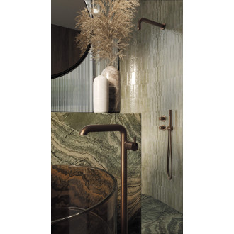 Deante Silia volně stojící umyvadlová baterie, kartáčovaný bronz BQS_C2KK