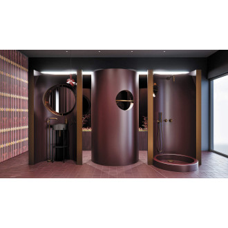 Deante Silia volně stojící umyvadlová baterie, kartáčovaný bronz BQS_C2KK