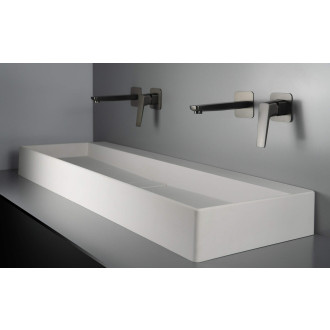 Deante Blur umyvadlo 1200x400 mm, alabastr, s rozetou CQB_AU2S
