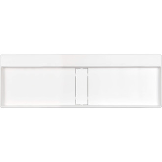 Deante Blur umyvadlo 1200x400 mm, alabastr, s rozetou CQB_AU2S