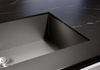 Blanco ZEROX 500-U DXD dřez pod desku nerez Dark Steel nerez  526 243