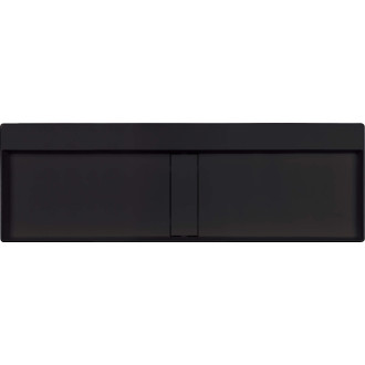 Deante Blur umyvadlo 1200x400 mm, černé, s rozetou CQB_NU2S