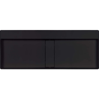 Deante Blur umyvadlo 1000x400 mm, černé, s rozetou CQB_NU1S