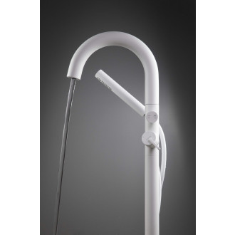 Deante SILIA stojánková vanová baterie, ramínko U, bílá BQS_A17N