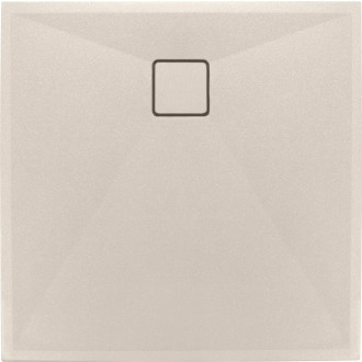 Deante CORREO čtvercová sprchová vanička, granit, béžová, 80x80 cm KQR_542B