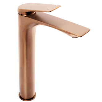 REA Koupelnová baterie AVALON Copper Brush High -B0493 REA-B0493