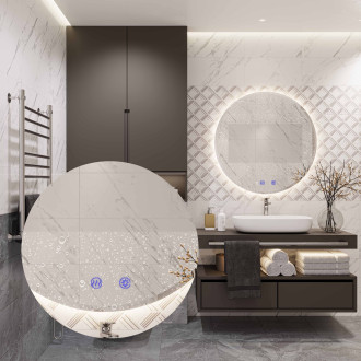 Zrcadlo LED 80cm HZJ080 HOM-02801