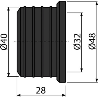 ALCA  Z0003-ND Vrapová vložka 40/32