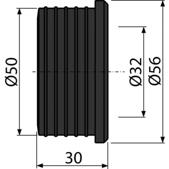ALCA  Z0004-ND Vrapová vložka 50/32