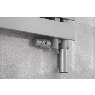 doplněk k radiátorům patrona/ HOT 390 mm (600W) stříbrná RDOHOT39ST