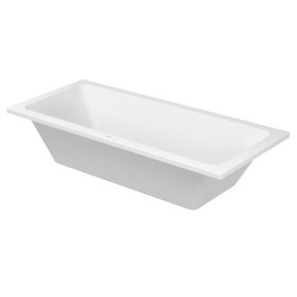 Obdélníková vana Duravit D-Code 180x80 cm sanitární akrylát 7001010000000