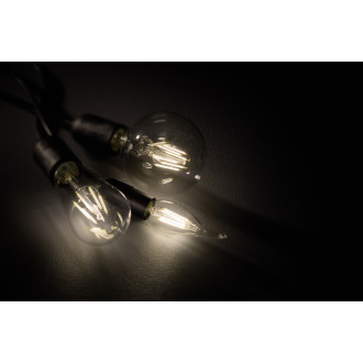 LED žárovka Trio Lampe transparent TR 987-400