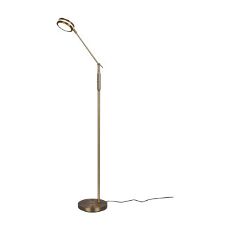 LED stojací lampa Trio Franklin mosaz 426510104