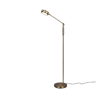 LED stojací lampa Trio Franklin mosaz 426510104