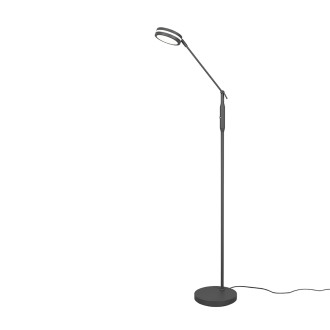 LED stojací lampa Trio Franklin antracit 426510142