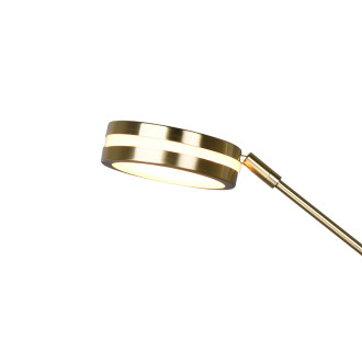 LED stojací lampa Trio Franklin mosaz 426510208