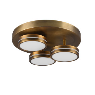 LED stropní osvětlení Trio Franklin mosaz 626510304