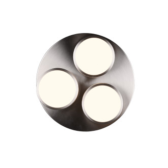 LED stropní osvětlení Trio Franklin nikl 626510307