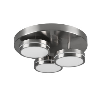LED stropní osvětlení Trio Franklin nikl 626510307