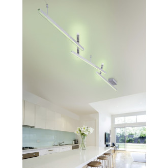 LED stropní osvětlení Trio Melby nikl 651210507
