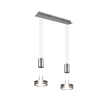 LED závěsné osvětlení Trio Franklin nikl 326510207
