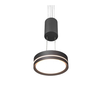 LED závěsné osvětlení Trio Franklin antracit 326510142