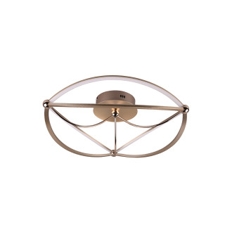 LED stropní osvětlení Trio Charivari mosaz 621290108