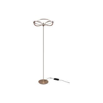 LED stojací lampa Trio Charivari mosaz 421210108
