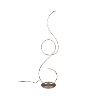 LED stojací lampa Trio Jive nikl 423410107
